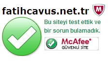 Sitemiz Virus Programlarэnca Taranmэю ve Hiз Bir Sorun Bulunmamэюtэr